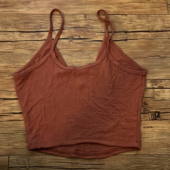 Burnt Orange Crop top - Picture 3 of 4